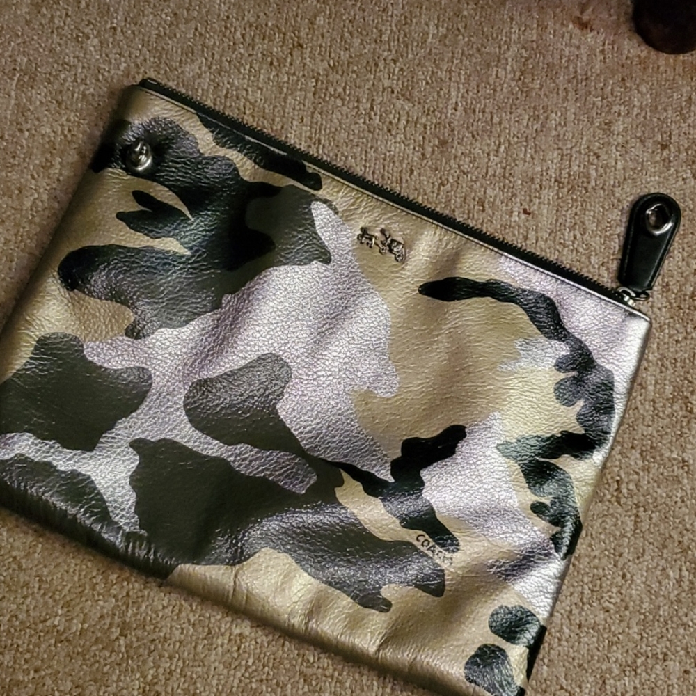 Coach Camo Clutch Portfolio